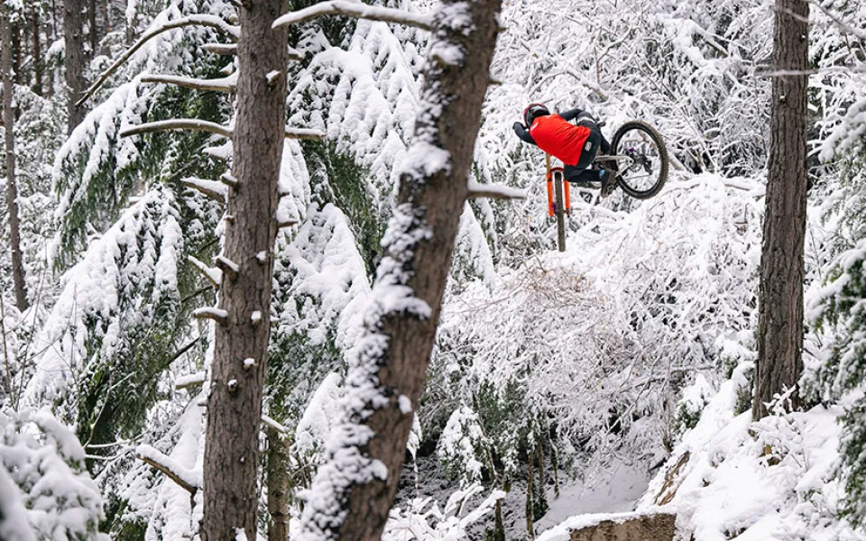 bike park invierno