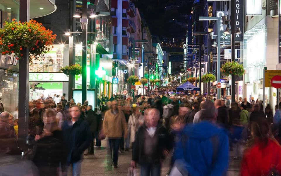 faire du shopping Andorre