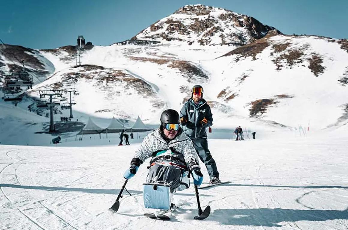 Escuela esquí adaptado Pal Arinsal 