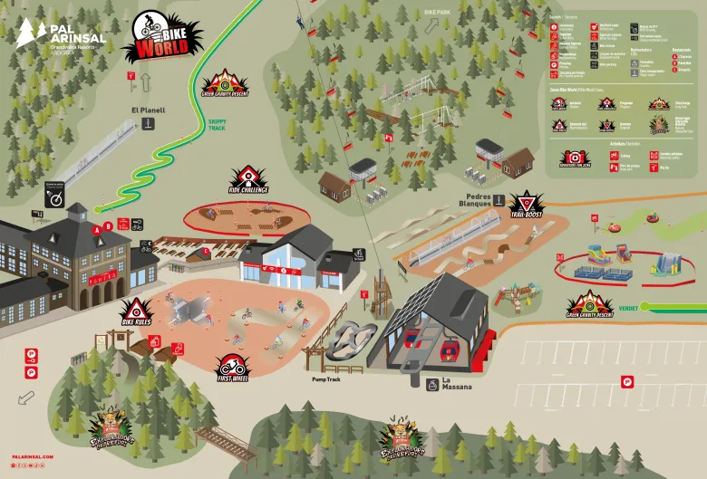 Bike world Map