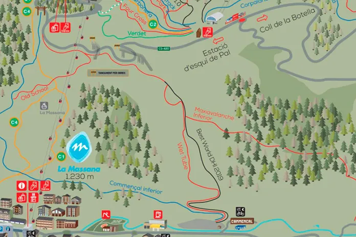 Winter Bike Park Pal Arinsal