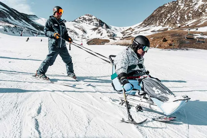 Escuela esquí adaptado Pal Arinsal 