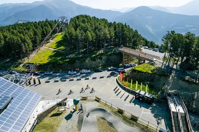 Aparcament de la telecabina de La Massana