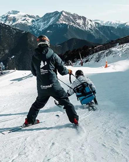 Escuela esquí adaptado Pal Arinsal 